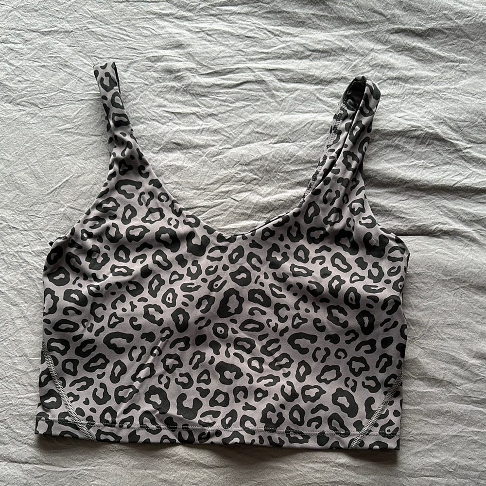 Leopard Print Crop Top